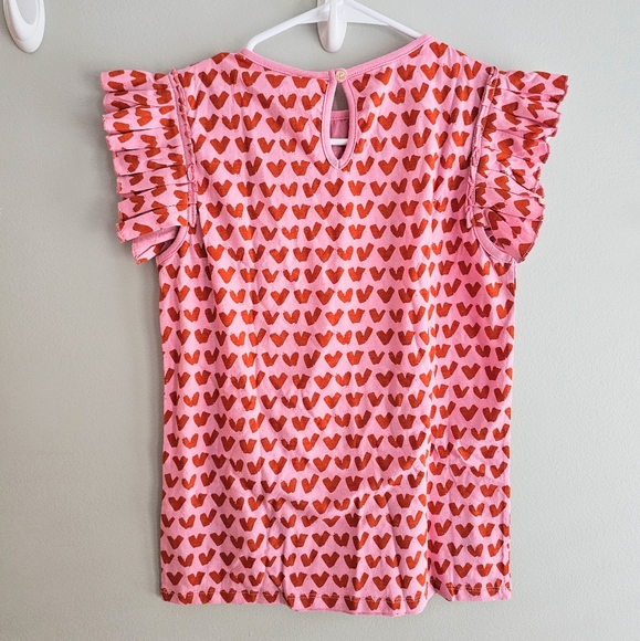 NWT Stella McCartnet Kids Heart Ruffle Shirt Blouse - Picture 4 of 4